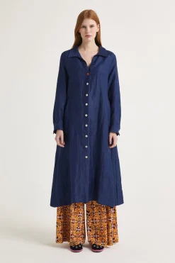 Maliparmi Robes | ROBE LINEN JACQUARD