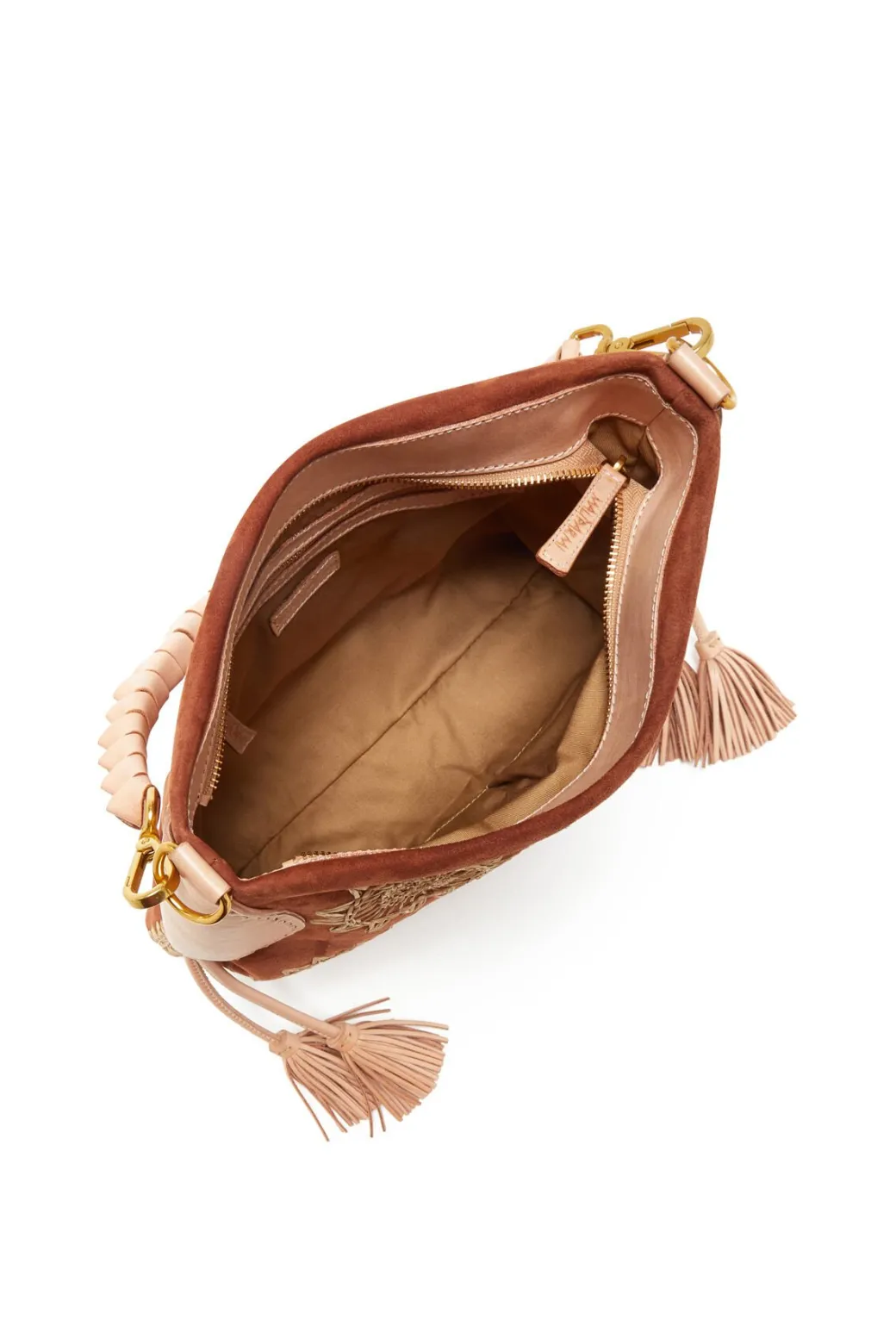 Maliparmi Jersey | Sacs Shopping | SAC PORTÉ ÉPAULE MOYEN LEATHER & RAFFIA