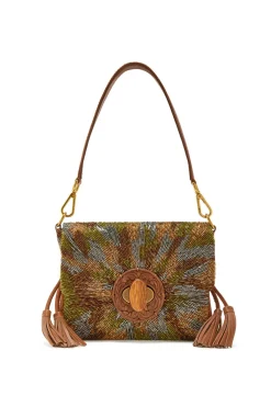 Maliparmi Sacs Shopping | SAC PTÉ ÉPAULE MOYEN SUNRISE EMBROIDERY