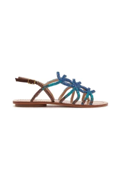 Maliparmi Sandales À Talons Bas | SANDALE CAPRI CUT SHADED EMBROIDERY
