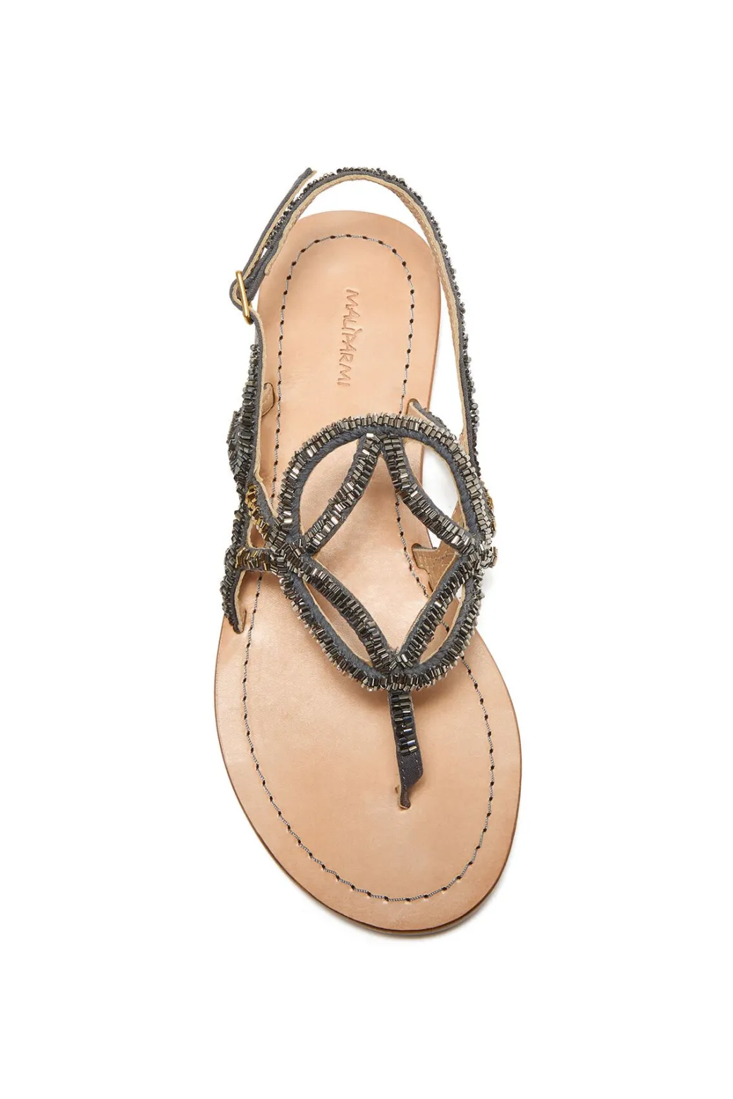 Maliparmi Sandales À Talons Bas | SANDALE CAPRI CUT SHADED EMBROIDERY
