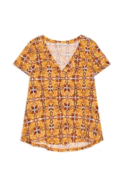 Maliparmi T-Shirts Et Tops | T-SHIRT CALEIDO FLOWER