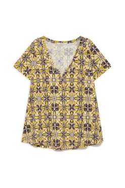 Maliparmi T-Shirts Et Tops | T-SHIRT CALEIDO FLOWER