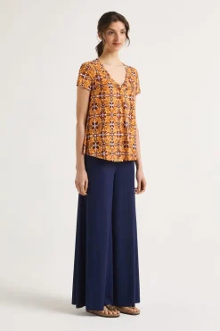 Maliparmi T-Shirts Et Tops | T-SHIRT CALEIDO FLOWER