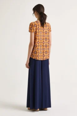 Maliparmi T-Shirts Et Tops | T-SHIRT CALEIDO FLOWER