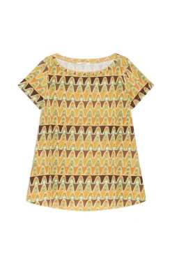 Maliparmi T-Shirts Et Tops | T-SHIRT GEOMETRIC MIMOSA