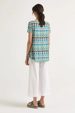 Maliparmi T-Shirts Et Tops | T-SHIRT GEOMETRIC MIMOSA