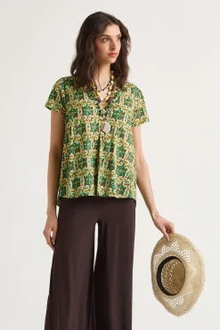 Maliparmi T-Shirts Et Tops | T-SHIRT MAGICAL FLOWER