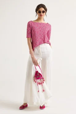 Maliparmi T-Shirts Et Tops | T-SHIRT SUMMER CORAL
