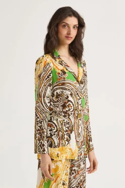Maliparmi Vestes | VESTE ARABESQUE PRINT
