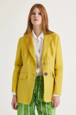 Maliparmi Vestes | VESTE LINEN JACQUARD
