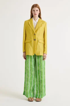 Maliparmi Vestes | VESTE LINEN JACQUARD